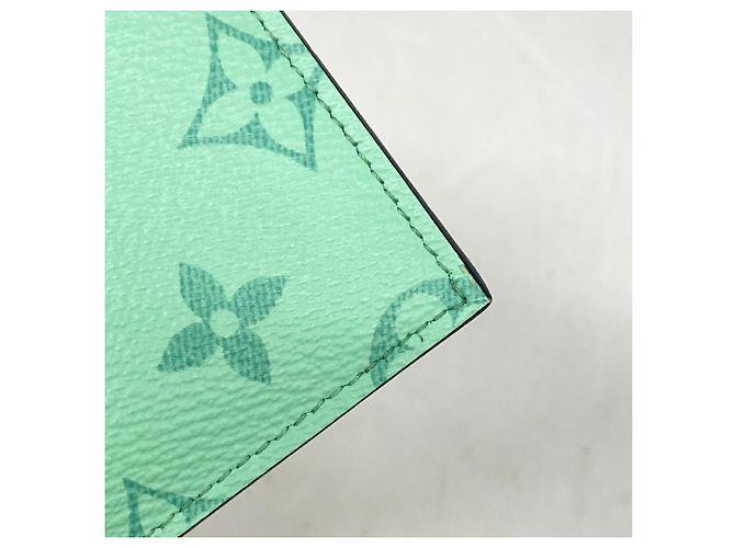 Portamonete Louis Vuitton Verde - vista 6