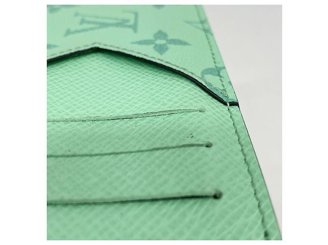 Portamonete Louis Vuitton Verde - vista 7