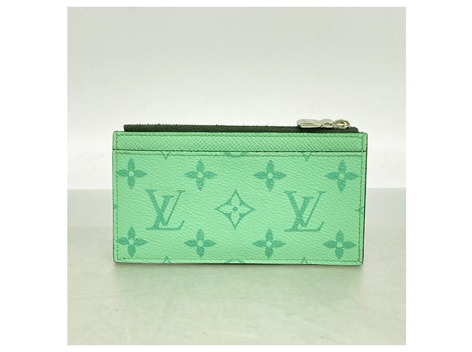 Portamonete Louis Vuitton Verde - vista 8