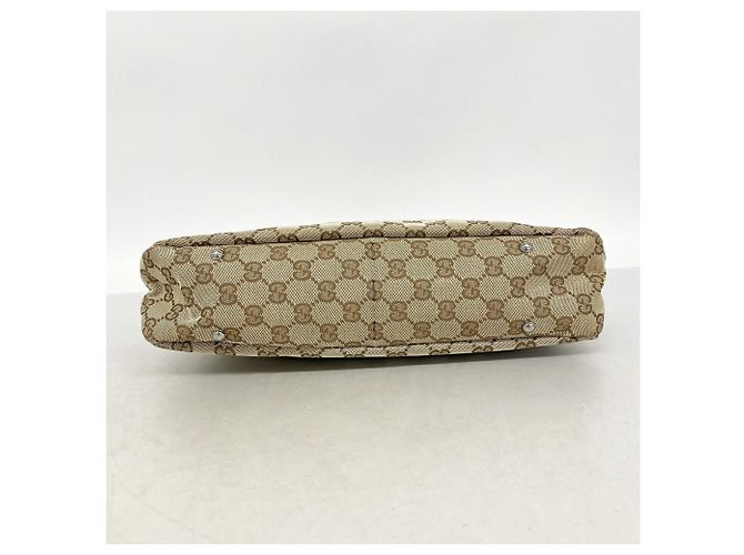 Borsa Gucci GG Canvas Beige - vista 3