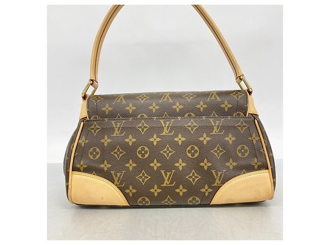 Borsa a tracolla Louis Vuitton Monogram Beverly MM Marrone - vista 10