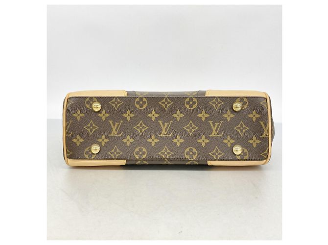 Borsa a tracolla Louis Vuitton Monogram Beverly MM Marrone - vista 3