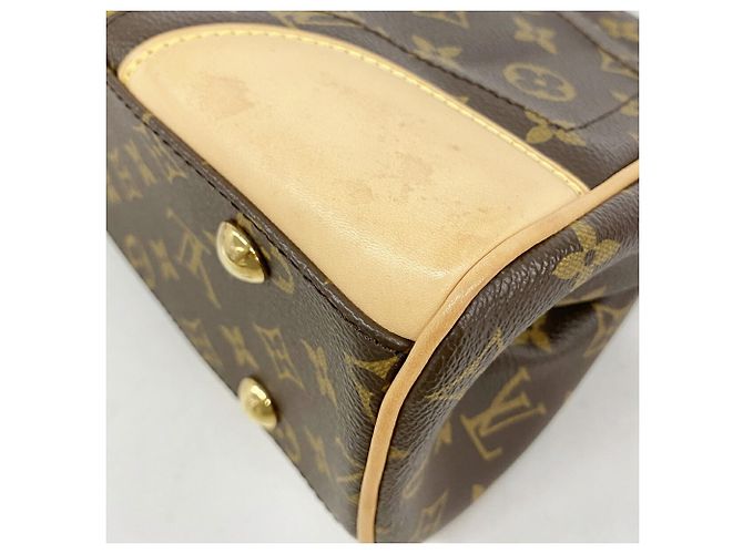 Borsa a tracolla Louis Vuitton Monogram Beverly MM Marrone - vista 6