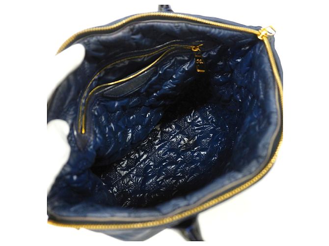 Borsa Tote Louis Vuitton Monogram Désir Lockit MM Blu navy - vista 4