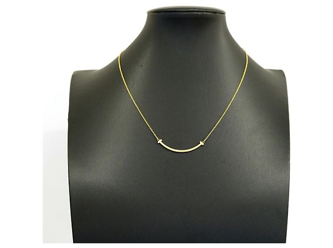 Tiffany & Co. T Smile Small Halskette in 18K Gelbgold - Ansicht 6