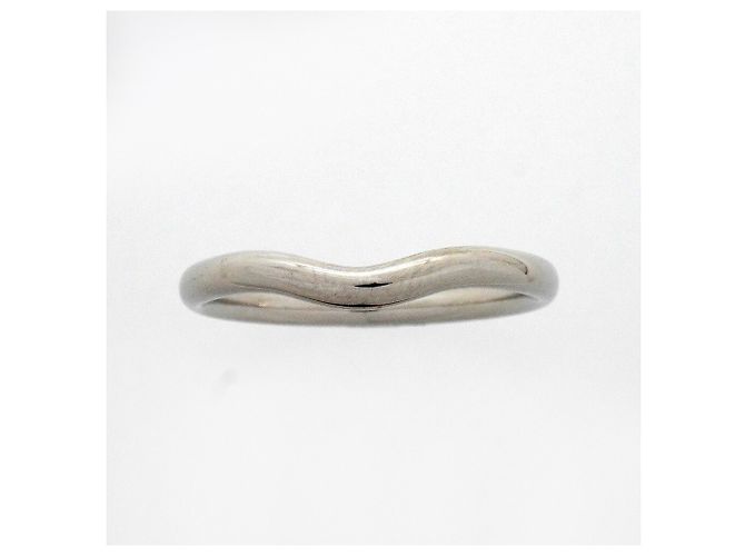 Anello Curved Band di Tiffany & Co. in Platino 950 - vista 2