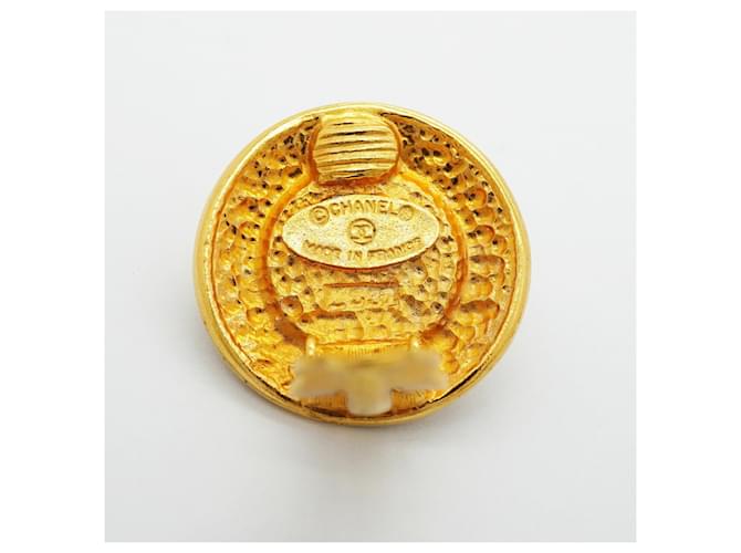 Orecchini a clip Chanel Gold D'oro - vista 4