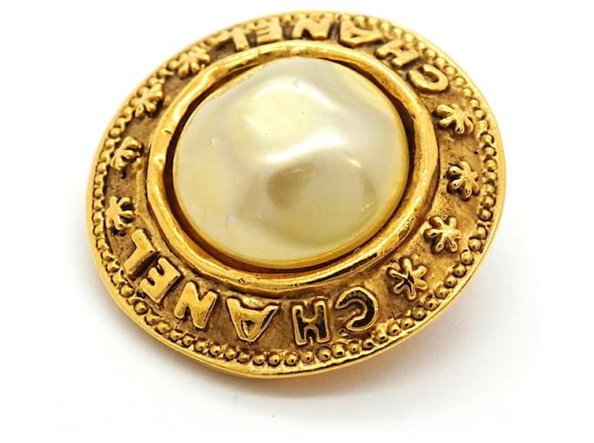 Orecchini a clip Chanel Gold D'oro - vista 6