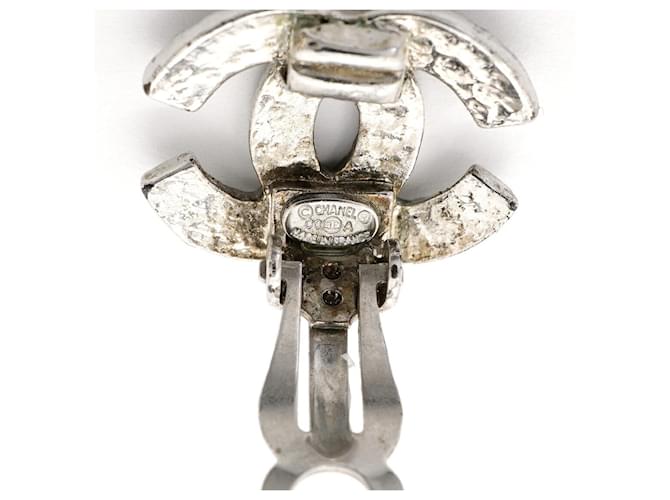 Orecchini a clip Chanel Silver Argento - vista 4