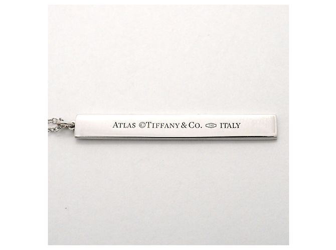 Collana Atlas Bar Tiffany & Co. in oro bianco 18K - vista 6
