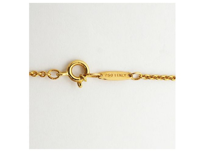 Collana Tiffany & Co. 1837 Circle in oro giallo 18K - vista 5