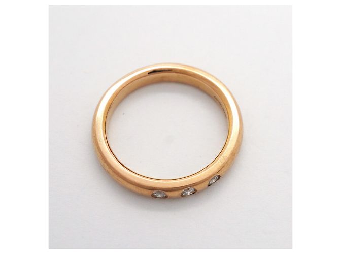 Tiffany & Co. Ehering aus 18K Roségold mit Diamanten - Ansicht 8