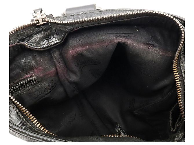 Borsa a tracolla Gucci GG Imprime Black Nero - vista 10