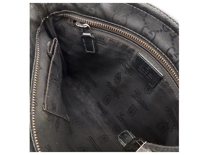 Borsa a tracolla Gucci GG Imprime Black Nero - vista 9