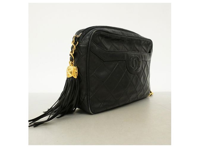 Chanel Matelassé Schultertasche Schwarz - Ansicht 2