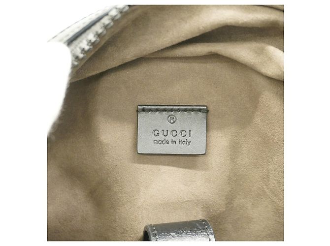 Gucci GG Supreme Backpack Brown Black - view 5