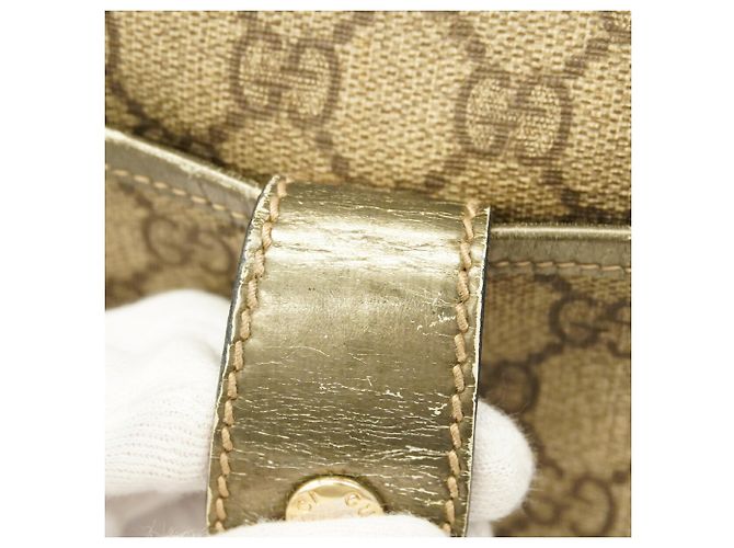 Borsa a tracolla Gucci GG Supreme Marrone - vista 12