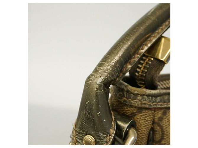 Borsa a tracolla Gucci GG Supreme Marrone - vista 8