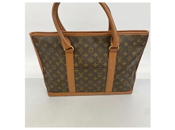 Louis Vuitton Monogram Sac Weekend PM Tote Bag Marrone - vista 10