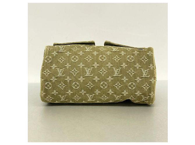 Borsa Louis Vuitton Monogram Denim Neo Speedy Verde - vista 3