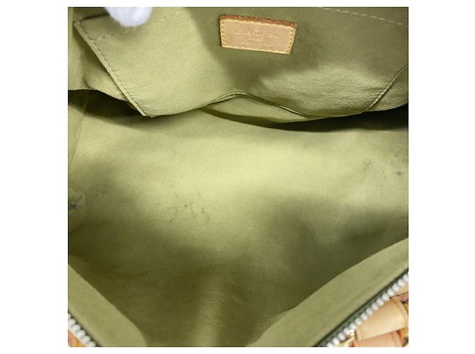 Borsa Louis Vuitton Monogram Denim Neo Speedy Verde - vista 4