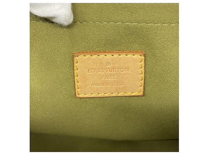 Borsa Louis Vuitton Monogram Denim Neo Speedy Verde - vista 5