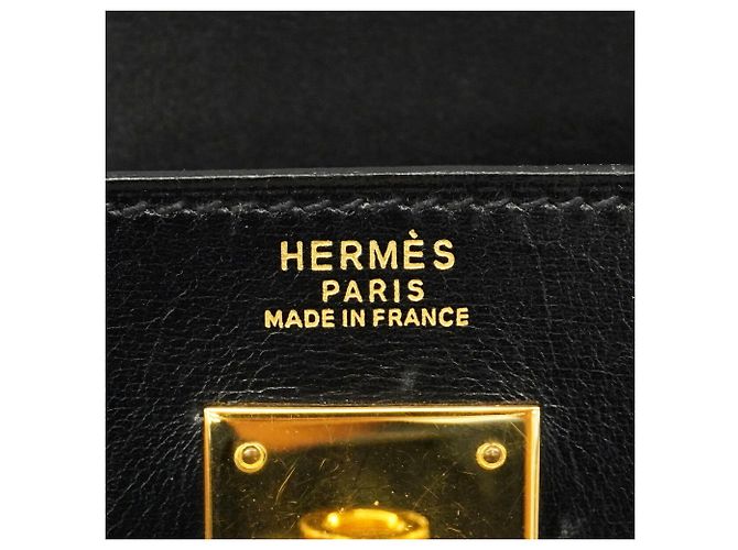 Hermès Borsa Hermes Kelly 32 Nero - vista 5