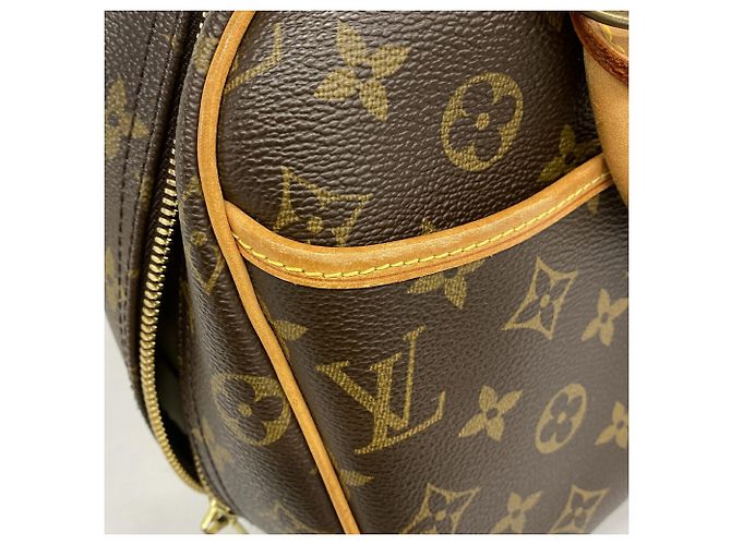 Louis Vuitton Monogram Trouville Handtasche Braun - Ansicht 9