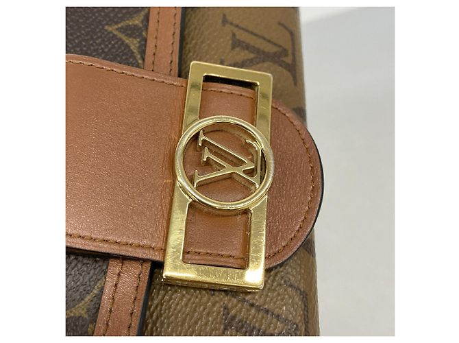 Louis Vuitton Monogram Reverse Portefeuille Sarah Dauphine Long Wallet Marrone - vista 5