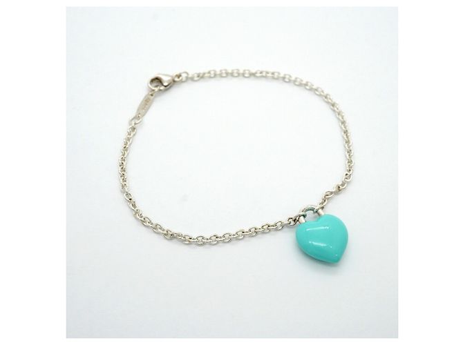 Bracciale con ciondolo a cuore Return to Tiffany & Co. Blu - vista 2