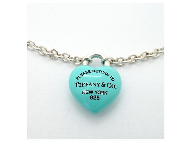 Bracciale con ciondolo a cuore Return to Tiffany & Co. Blu - vista 6