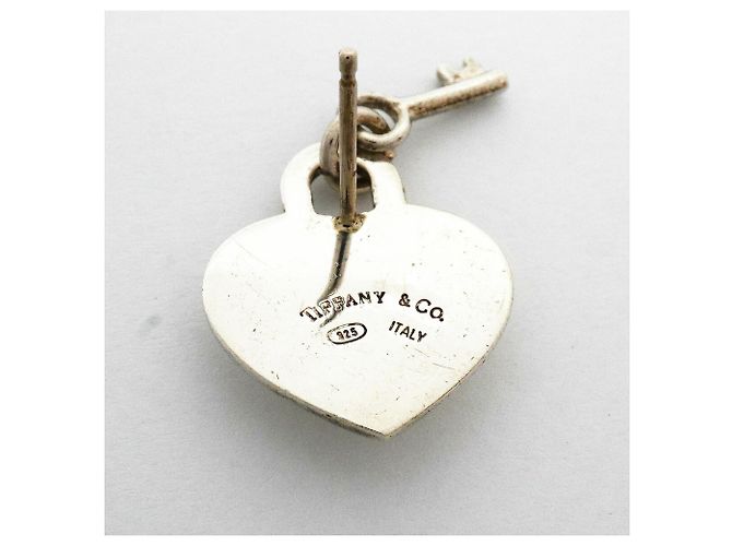 Orecchini Tiffany & Co. Heart Lock Key - vista 4
