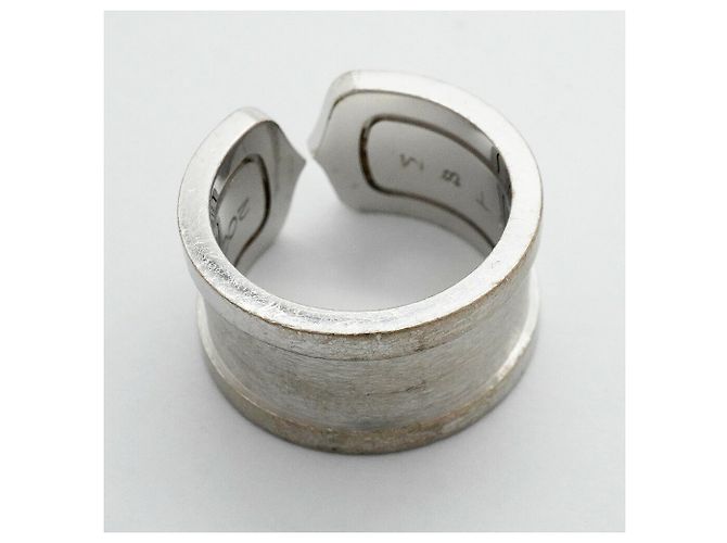 Anello Cartier C2 in oro bianco 18K - vista 10