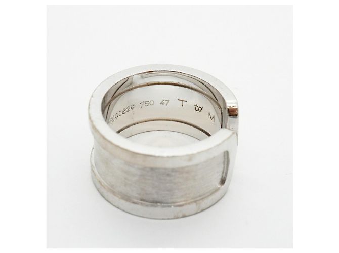 Anello Cartier C2 in oro bianco 18K - vista 5