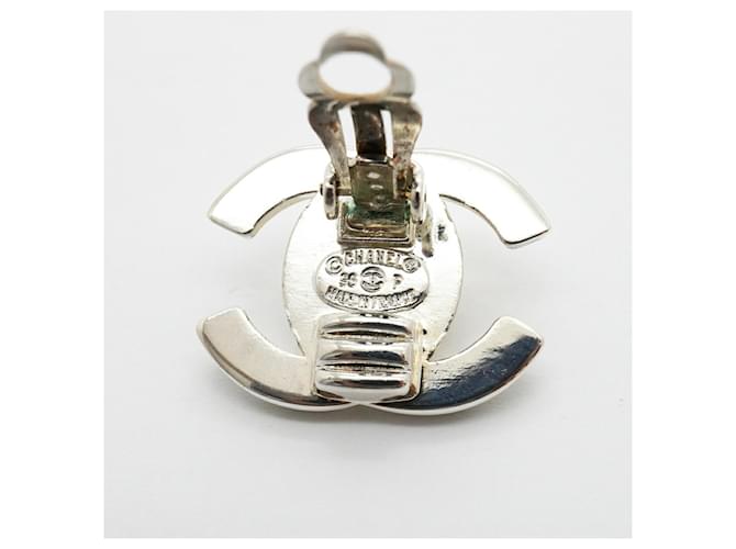 Orecchini a clip Chanel Silver Argento - vista 4
