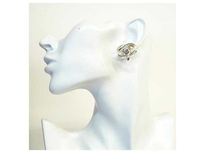Orecchini a clip Chanel Silver Argento - vista 5