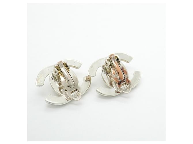 Orecchini a clip Chanel Silver Argento - vista 6