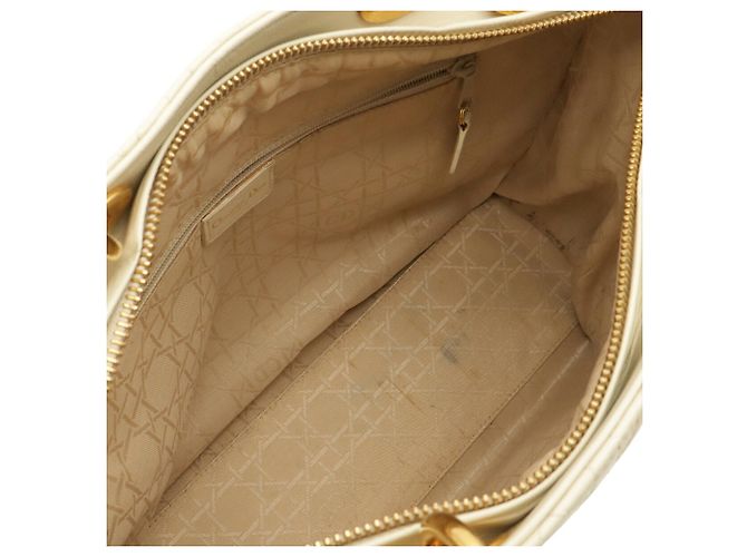 Borsa Christian Dior Lady Cannage Crudo - vista 9