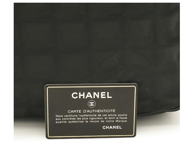 Borsa a mano/Tote Bag Chanel New Travel Line Nero - vista 10