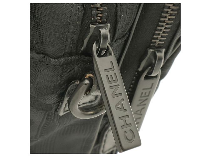 Borsa a mano/Tote Bag Chanel New Travel Line Nero - vista 7