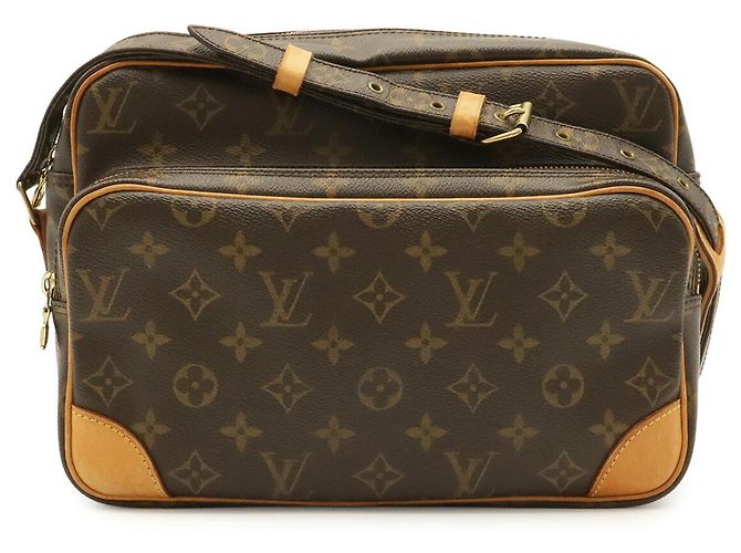 Borsa a tracolla Nile Monogram Louis Vuitton Marrone - vista 2