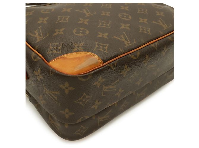 Borsa a tracolla Nile Monogram Louis Vuitton Marrone - vista 4
