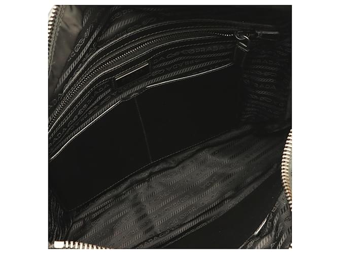 Borsa Tote Prada Triangle Nero - vista 8