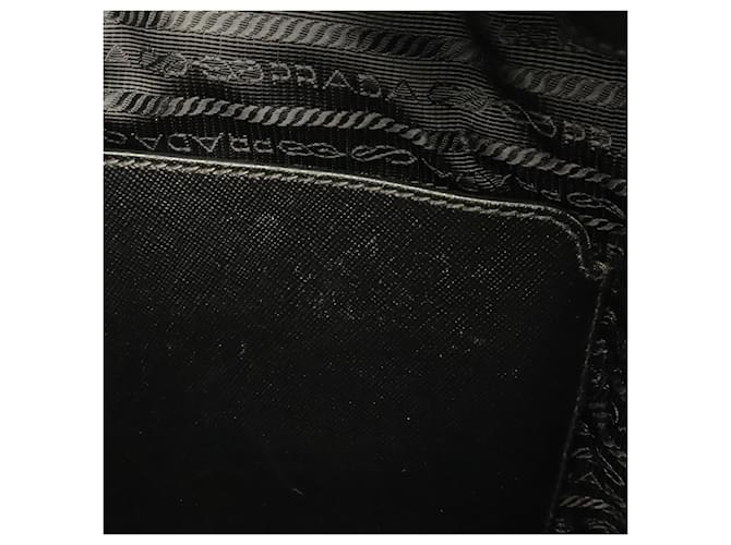 Borsa Tote Prada Triangle Nero - vista 9