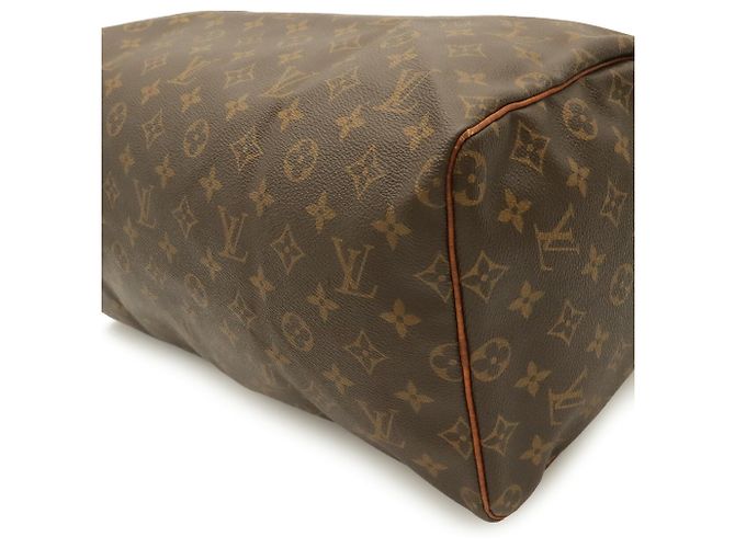 Borsa a mano Louis Vuitton Monogram Speedy 40 Marrone - vista 4