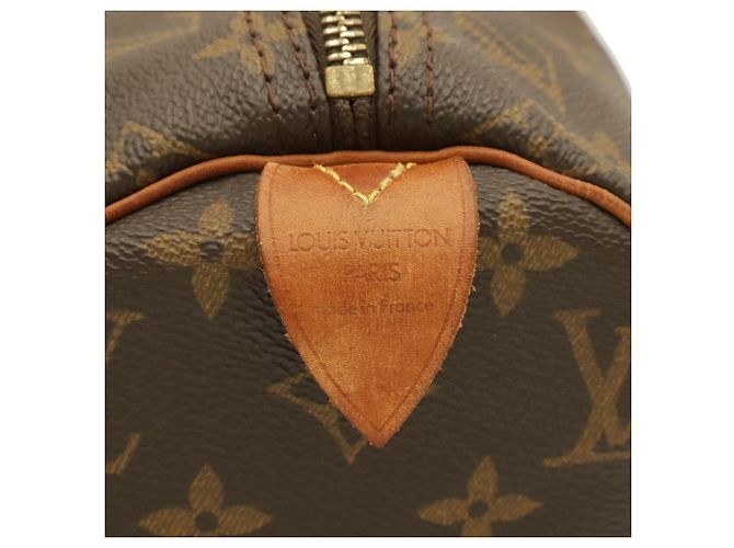 Borsa a mano Louis Vuitton Monogram Speedy 40 Marrone - vista 5