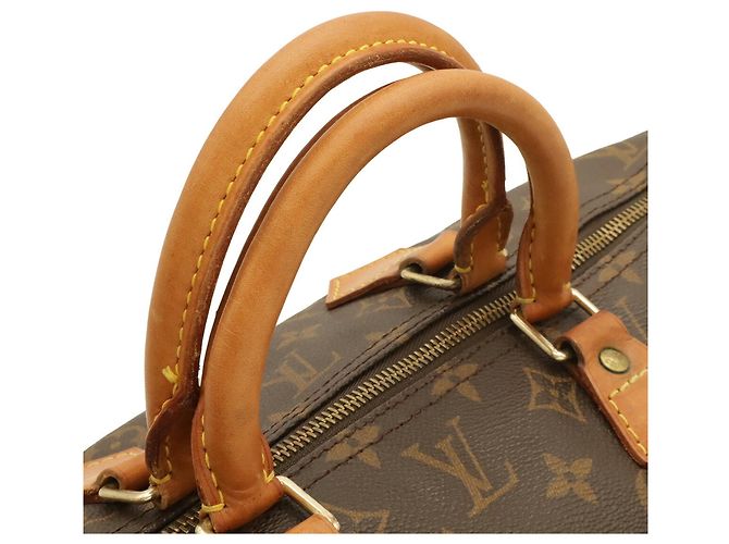 Borsa a mano Louis Vuitton Monogram Speedy 40 Marrone - vista 6