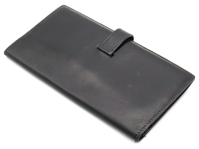 Hermès Cartera larga bi-fold Hermes Bearn Classic Negro - vista 3