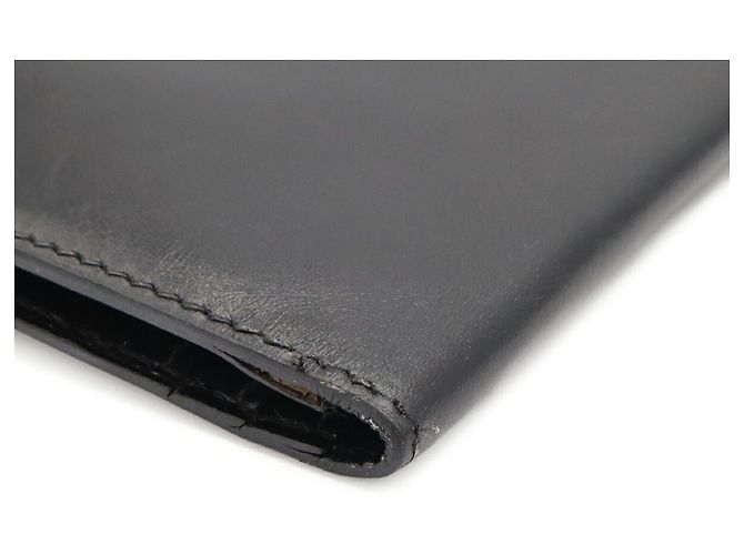 Hermès Cartera larga bi-fold Hermes Bearn Classic Negro - vista 4