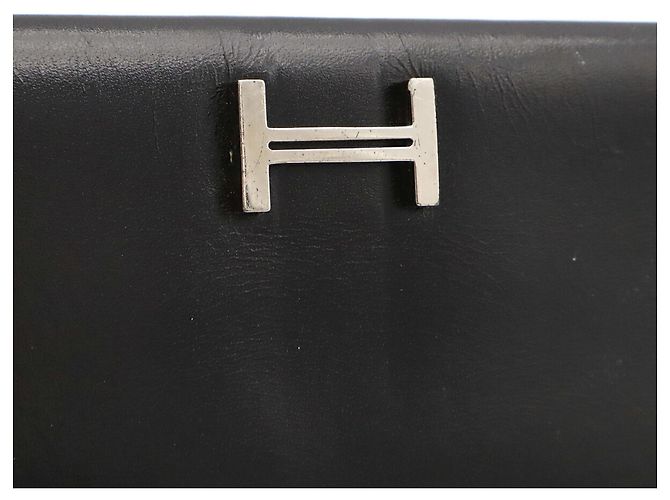 Hermès Cartera larga bi-fold Hermes Bearn Classic Negro - vista 5
